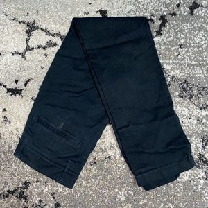 black chinos